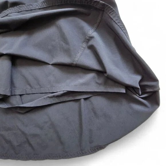 Athleta All Day Skort 12 Navy Blue Athletic Skirt Shorts Travel Athleisure Beach - Picture 6 of 11